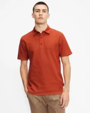 Ted Baker Waffle Textured Polo