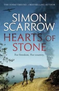 Hearts of Stone by Simon Scarrow Hardback