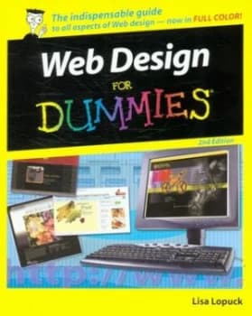 Web Design for Dummies by Lisa Lopuck Paperback