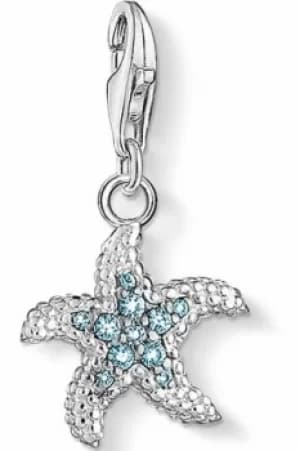 Ladies Thomas Sabo Sterling Silver Charm Club Starfish Charm 1344-638-31