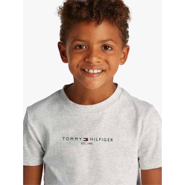 Tommy Hilfiger Kids T-Shirt and Cargo Shorts Set Wht Heather PMT male 4Y