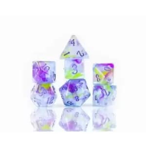 Watercolours Poly Set: Sirius Dice