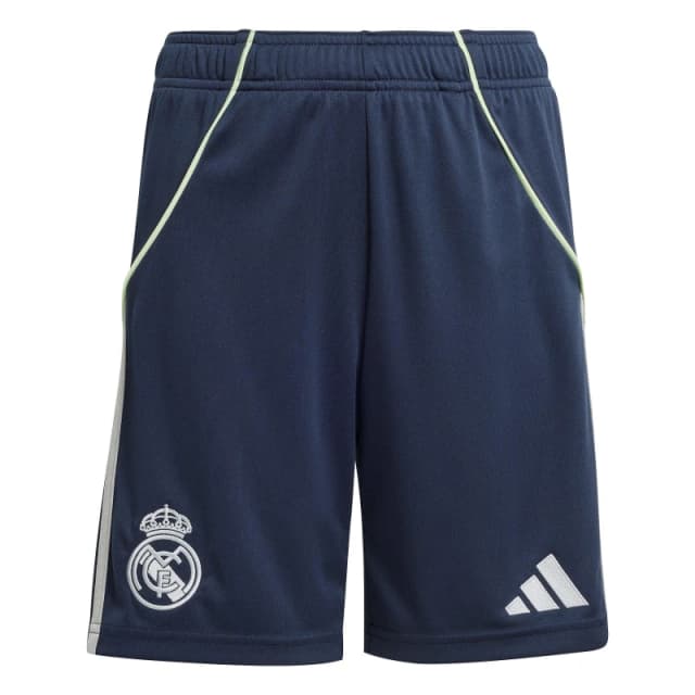 adidas Real Madrid Away Shorts 2025 2026 Juniors Blue male 7-8 Years