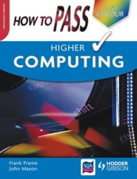 How to Pass Higher Computing by Frank Frame Paperback