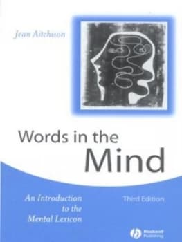 Words in the Mind by Jean Aitchison Paperback