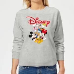 Mickey Mouse Disney Crew Womens Sweatshirt - Grey - L