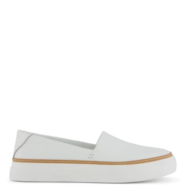 Toms Kameron Slip On Shoes White female UK 3