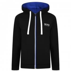 Hugo Boss Authentic Zip Through Hoodie Black 001 Men