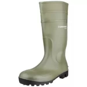 Dunlop Unisex Adult Protomastor Wellington Boots (4 UK) (Green/Black) - Green/Black