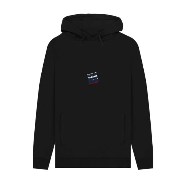 Foreigner Mens Cold As Ice Hoodie in Black Size: Small Black Male S