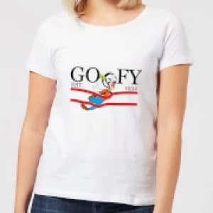 Disney Goofy By Nature Womens T-Shirt - White