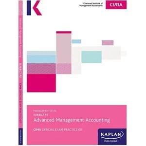 P1 MANAGEMENT ACCOUNTING - EXAM PRACTICE KIT by KAPLAN PUBLISHING (Paperback, 2017)
