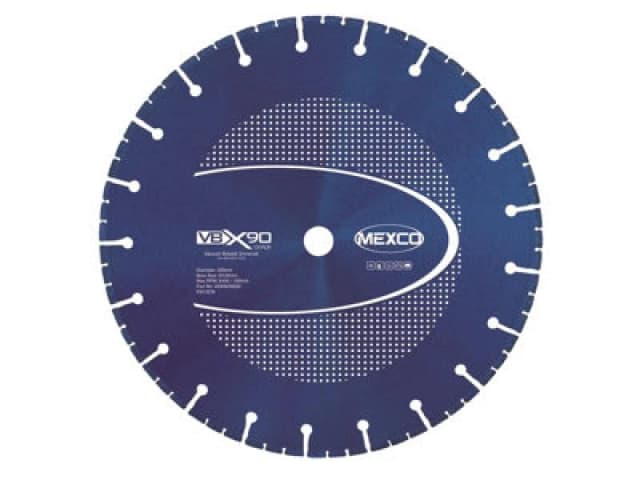 Mexco Vbx9030020 Vbx90 Grade Universal Diamond Blade 300 X 20mm Mexvbx90300