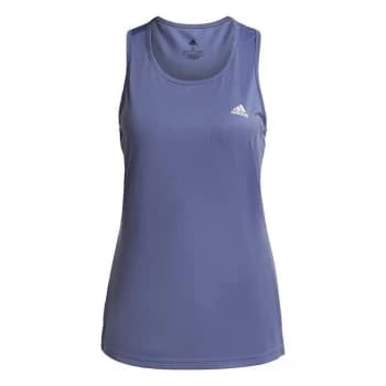 adidas AEROREADY Designed to Move Racerback Tank Top Wome - Orbit Violet / Violet Tone