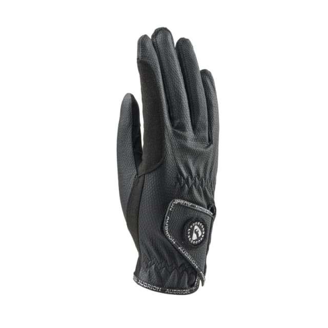 Aubrion Aubrion Men Aachen Riding Gloves in Black Size: X-Small Black XS Male 5063527223180