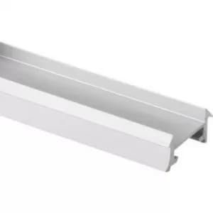 U-section rail Aluminium (anodised) Aluminium (L x W x H) 1000 x 17.9 x 9.48mm Barthelme 62399901