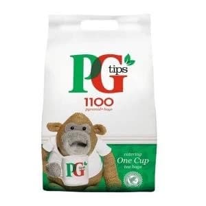 PG Tips Pyramid Bags 1100x Tea Bags