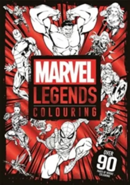 Marvel Legends Colouring Paperback / softback