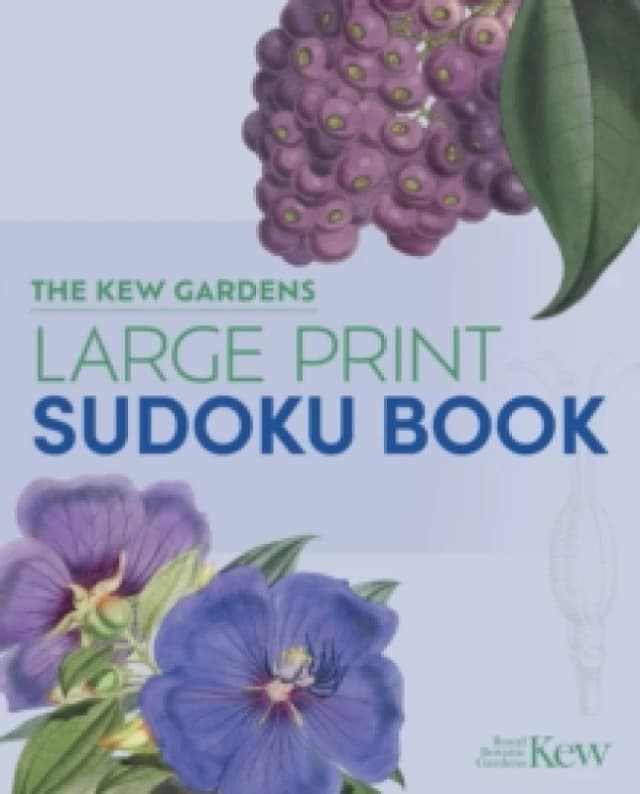 The Kew Gardens Large Print Sudoku Book Paperback / softback