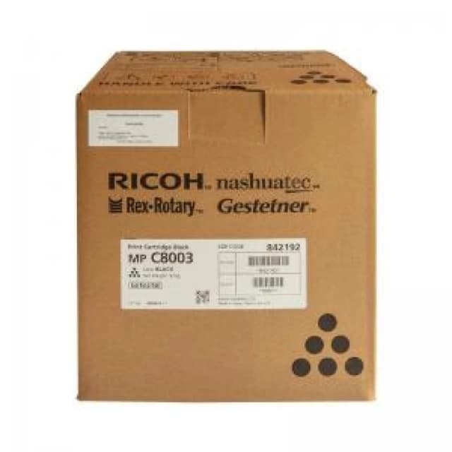 Ricoh 842192 Black Toner Cartridge (Original)
