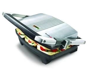 Breville VST025 Cafe-Style Sandwich Press Brushed Stainless Steel