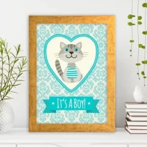 AC2865430703 Multicolor Decorative Framed MDF Painting