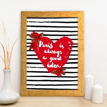 AC3706028122 Multicolor Decorative Framed MDF Painting