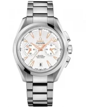 Omega Seamaster Aqua Terra 150m GMT Chronograph Mens Watch 231.10.43.52.02.001 231.10.43.52.02.001