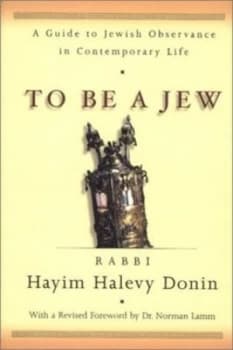 To Be a Jew by Donin Hardback