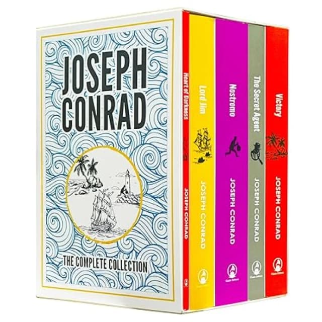 Joseph Conrad The Complete Collection Box Set Victory The Secret Agent Nostromo Lord Jim Heart of Darkness Joseph Conrad Books