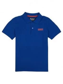 Barbour International Boys Essential Polo - Cobalt