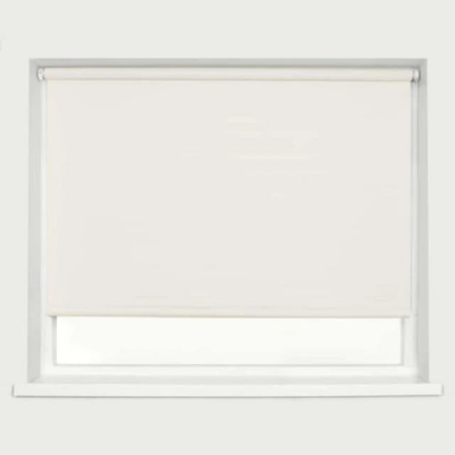 Blinds Outlet Blackout Roller Blind in Natural Size: 240cm width x 160cm drop Natural Unisex 240cm width x 160cm drop