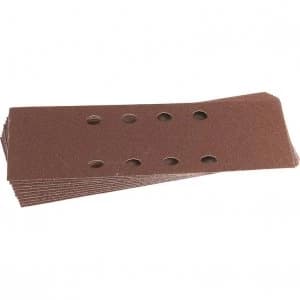 Draper Punched Clip On 1/3 Sanding Sheets 92mm x 230mm 60g Pack of 10
