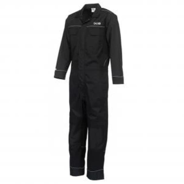 JCB Trade Coverall Black Reg S