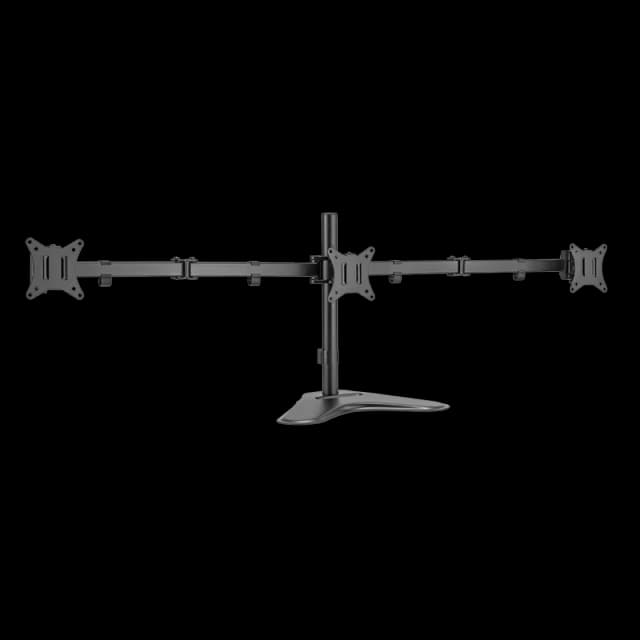 LogiLink Triple Monitor stand. 17"-27". steel. arm length: e