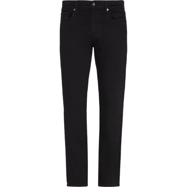7 For All Mankind Mens Slimmy Straight Leg Jeans Legend Black male 30W L