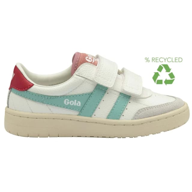 Gola Children's Trainers Gola Falcon Strap Blanc Unisex 33
