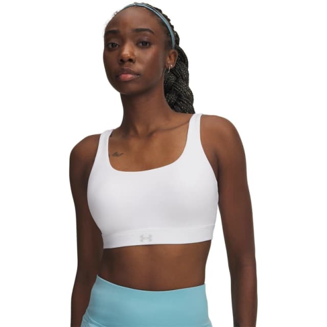 Under Armour UA High Bra Ld63 White/Halo Gray female S (A-C)