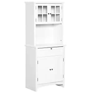 HOMCOM Storage Cabinet 835-343 1640 x 686 x 400 mm White