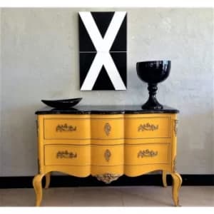 Contrast Black White Decorative Wooden Wall Accessory