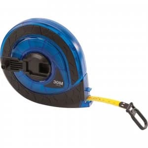 Draper Fibreglass Tape Measure Imperial & Metric 100ft / 30m 15mm
