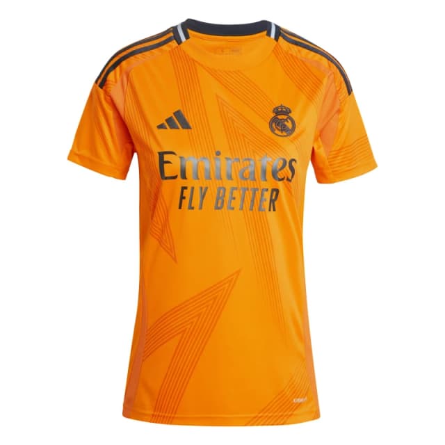 adidas Womens adidas Real Madrid Away Shirt 24/25 Crew Orange female 6 (XXS)