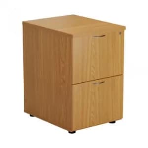 First Two Drawer Filing Cabinet Nova Oak TES2FCNO