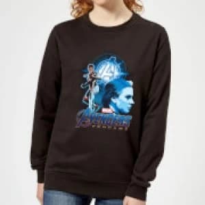 Avengers: Endgame Widow Suit Womens Sweatshirt - Black