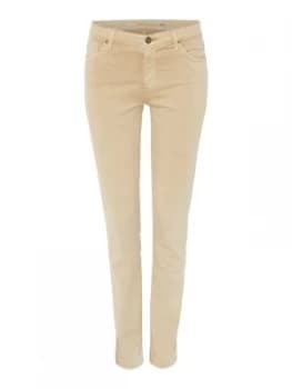 AG Jeans Prima Jeans in Ocean Mist Off White