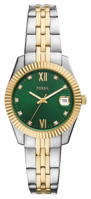 Fossil ES5388 Scarlette Mini Two Tone Bracelet Watch - W10385