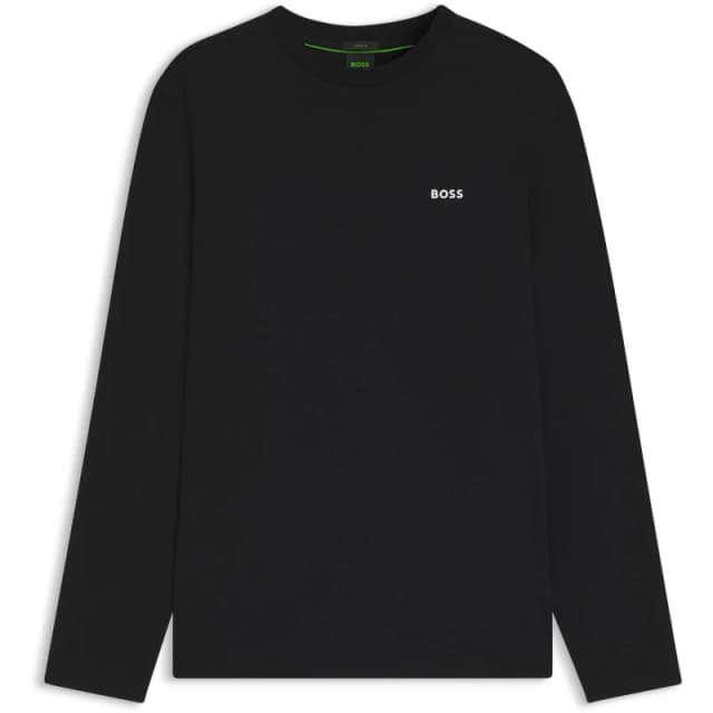 Boss Mens HBG Long T-Shirt with Iconic Logo Black 001 male L