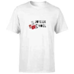 Joyeux Noel T-Shirt - White - 3XL
