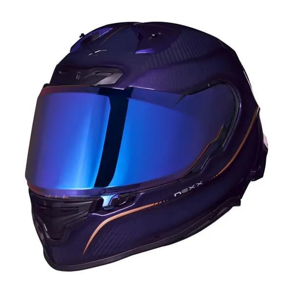 Nexx X.R3R Hagibis Purple Full Face Helmet Size XL