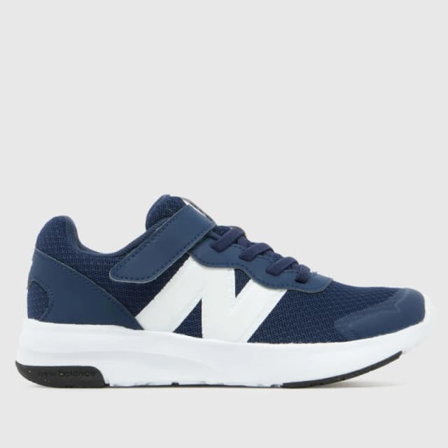 New Balance Navy & White 578 Boys Junior Trainers Navy & White UK 10 (EU 28)